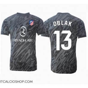 Atletico Madrid Jan Oblak #13 Portiere Prima Maglia 2024-25 Manica Corta